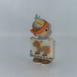 Happy Birthday “Bonne Fete” Resin Figurine 2000 Precious Moments by Enesco